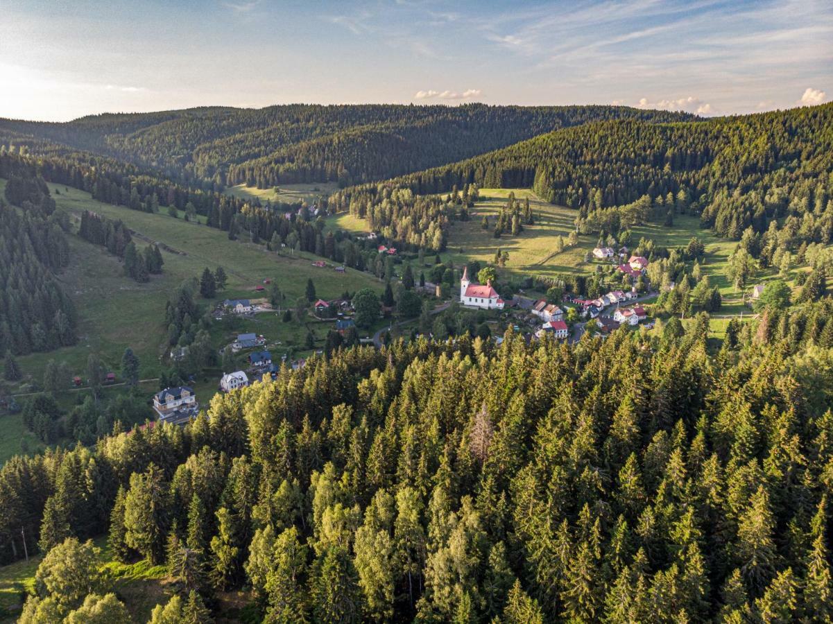 Pension U Jelinka Nove Hamry Exterior photo